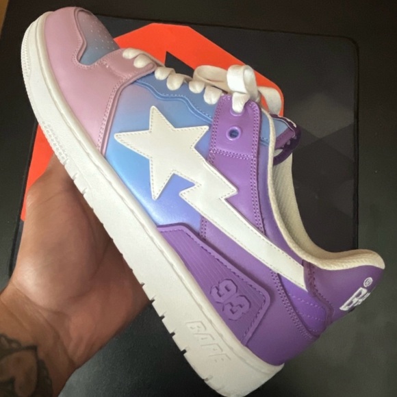 BAPE Sk8 Sta "Purple Gradient" - Picture 1 of 8